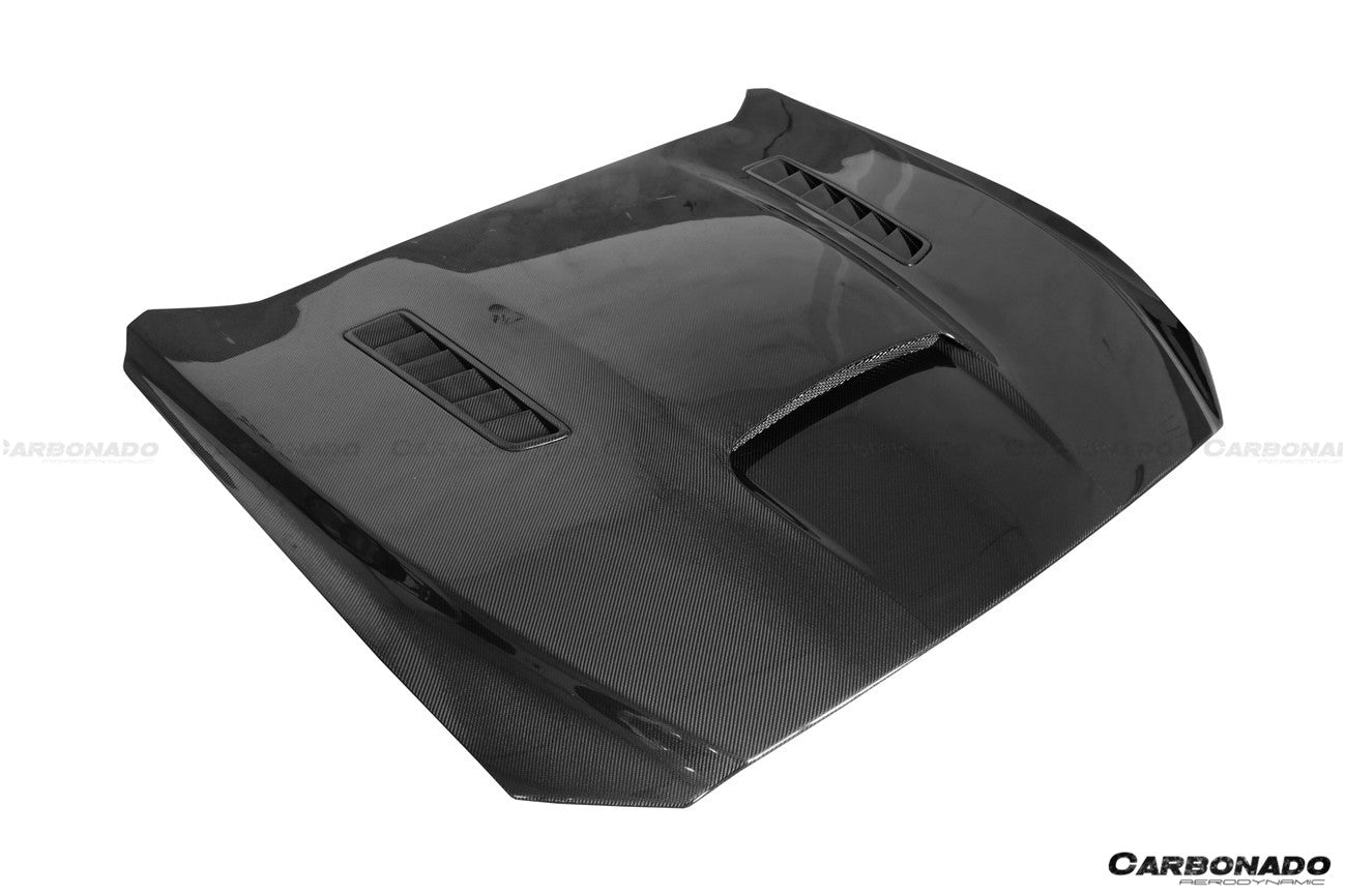 2015-2017 Ford Mustang  GT & V6 TRU Style Carbon Fiber Hood