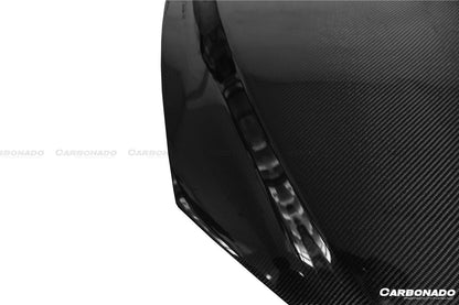 2015-2017 Ford Mustang  GT & V6 TRU Style Carbon Fiber Hood