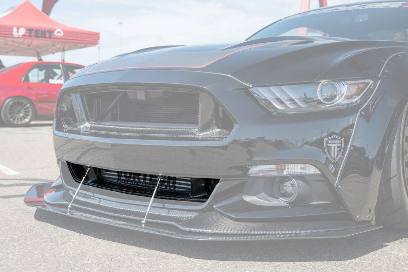2015-2017 Ford Mustang TRU Style Carbon Fiber Front Bumper Down-Grille