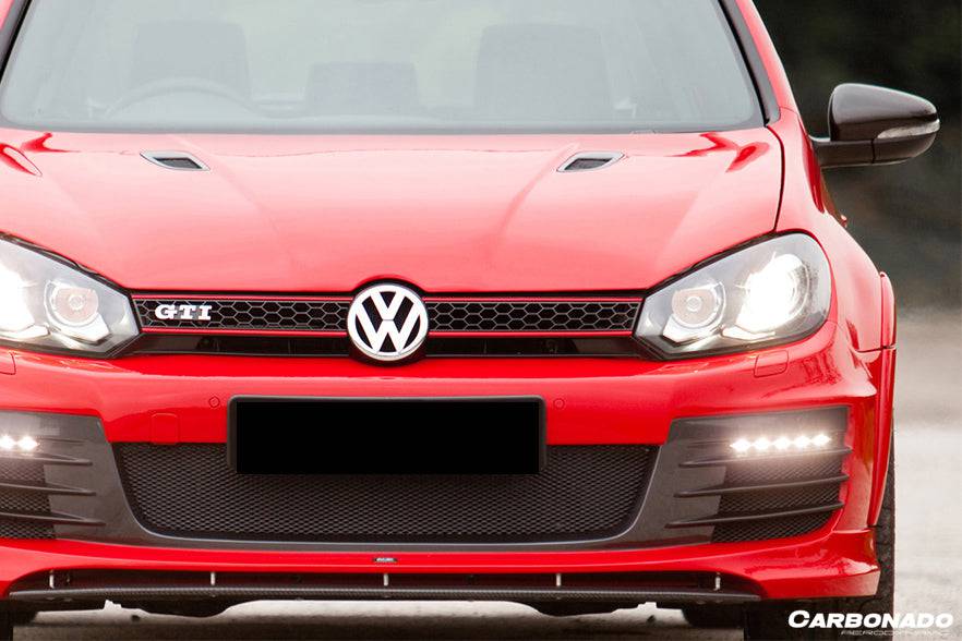 2010-2013 Volkswagen Golf 6 R20 GTI Rz Style Front Bmper - Carbonado Aero