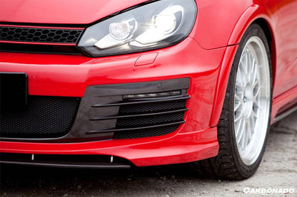 2010-2013 Volkswagen Golf 6 R20 GTI Rz Style Front Bmper - Carbonado