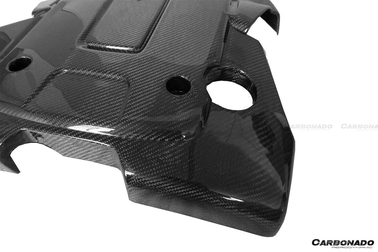 2007-2013 Infiniti G37 Sedan OEM Style Carbon Fiber Engine Cover - Carbonado Aero