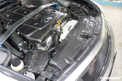 2007-2013 Infiniti G37 Sedan OEM Style Carbon Fiber Engine Cover - Carbonado Aero