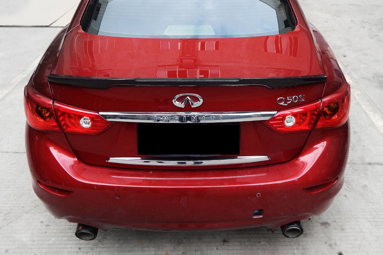 2014-2022 Infiniti Q50 Sedan RW Style Trunk Spoiler
