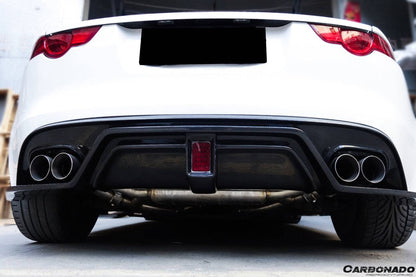 2013-2017 Jaguar F-Type Coupe/Convertible BS Style Rear Diffuser - Carbonado Aero
