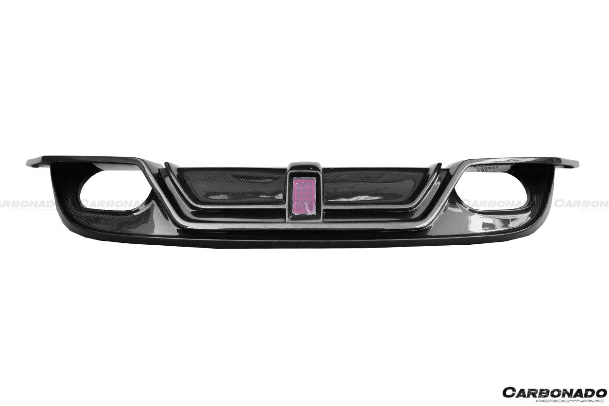 2013-2017 Jaguar F-Type Coupe/Convertible BS Style Rear Diffuser - Carbonado Aero