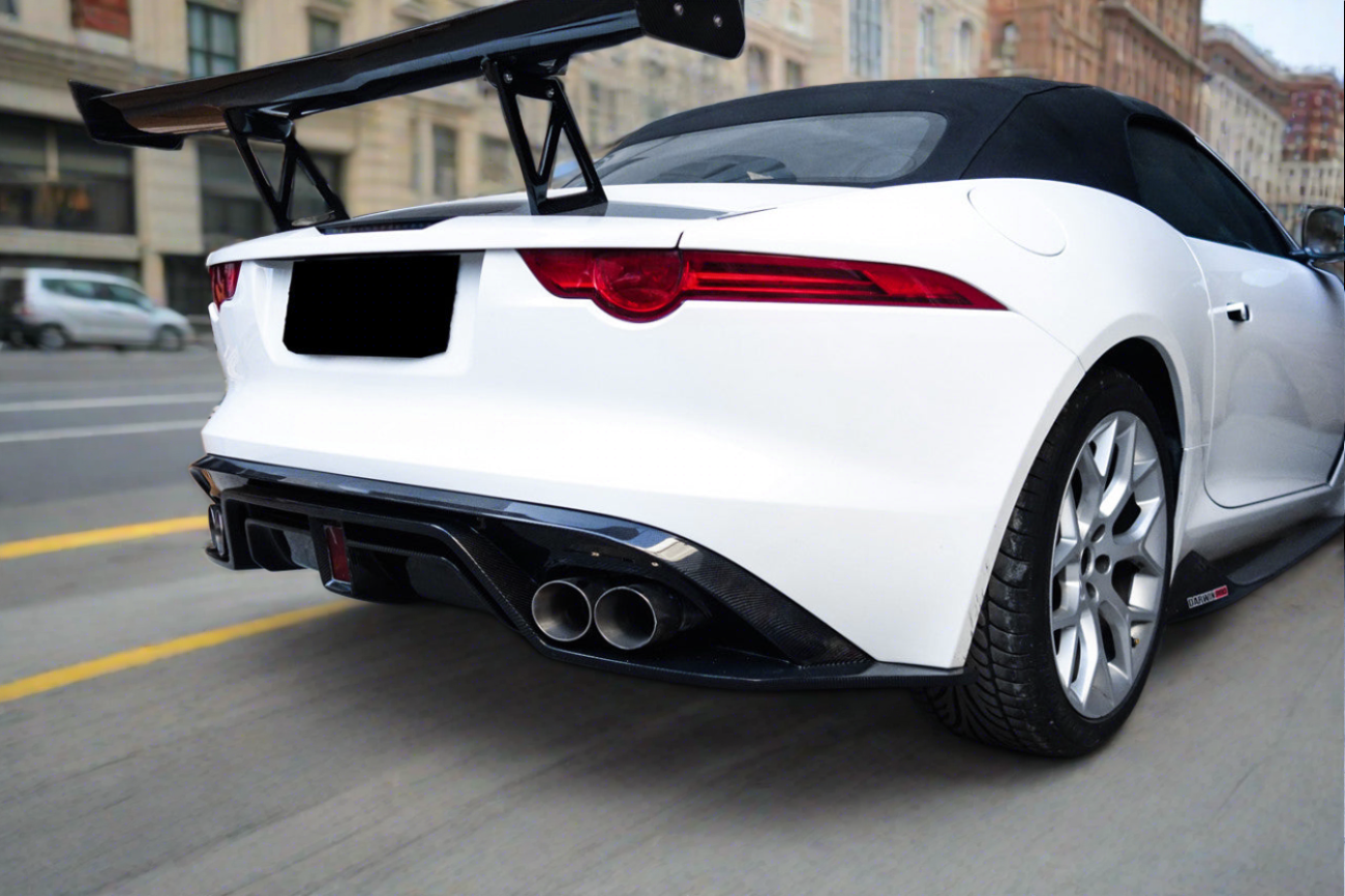 2013-2017 Jaguar F-Type Coupe & Convertible BS Style Rear Diffuser