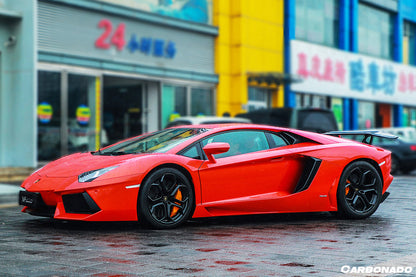 2011-2022 Lamborghini Aventador LP700 LP750 LP740 LP720 LP780 Coupe & Roadster DC Style Carbon Fiber Trunk Spoiler Wing