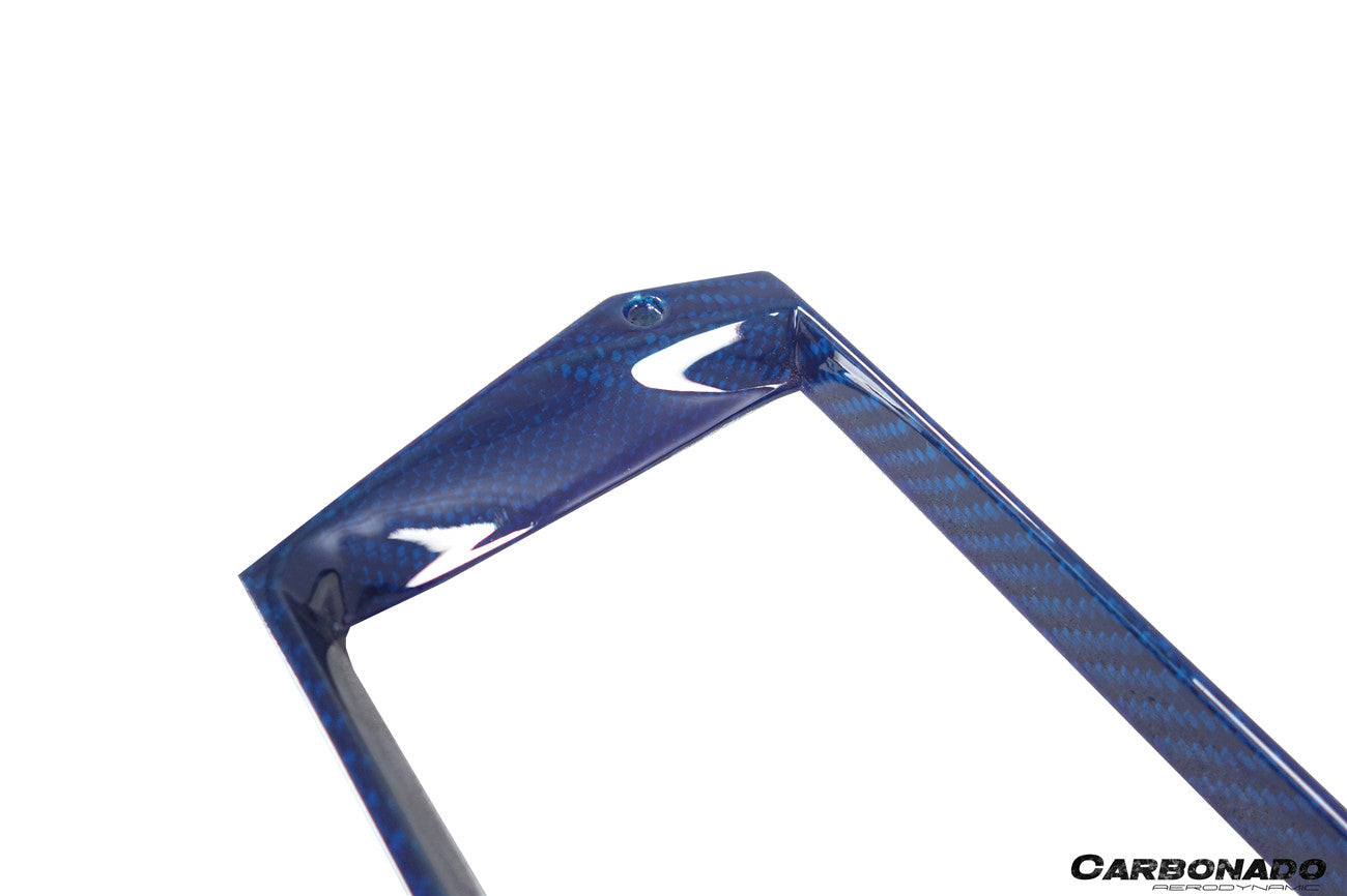 2011-2016 Lamborghini Aventador LP700 LP720 LP750 SV OE Style Carbon Fiber Navigation Screen Inner Trim (1PCS)