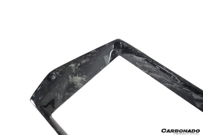 2011-2016 Lamborghini Aventador LP700 LP720 LP750 SV OE Style Carbon Fiber Navigation Screen Inner Trim (1PCS)