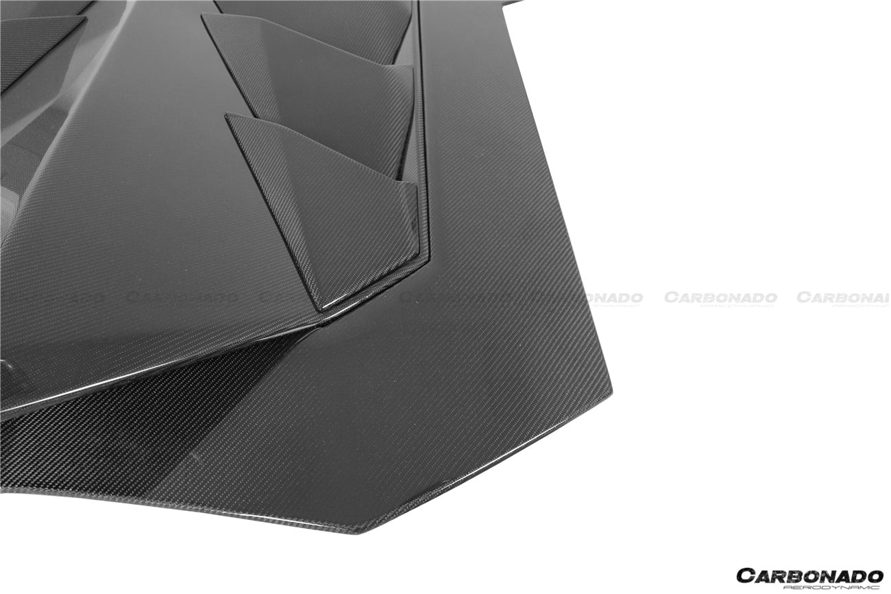 2011-2016 Lamborghini Aventador LP700 LP740 Coupe DC Style Carbon Fiber Engine Trunk