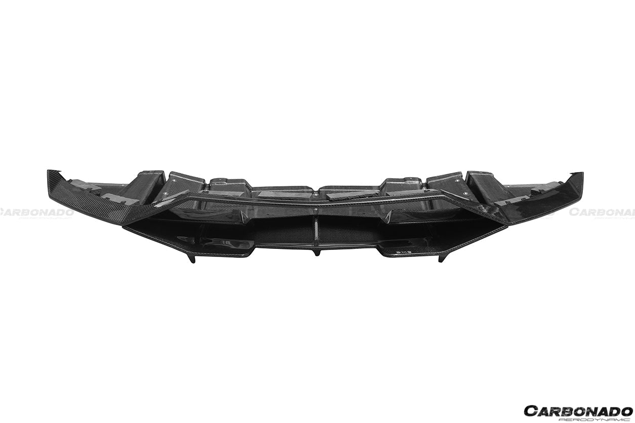 2011-2016 Lamborghini Aventador LP700 LP740 Coupe Roadster DC Style Carbon Fiber Rear Diffuser