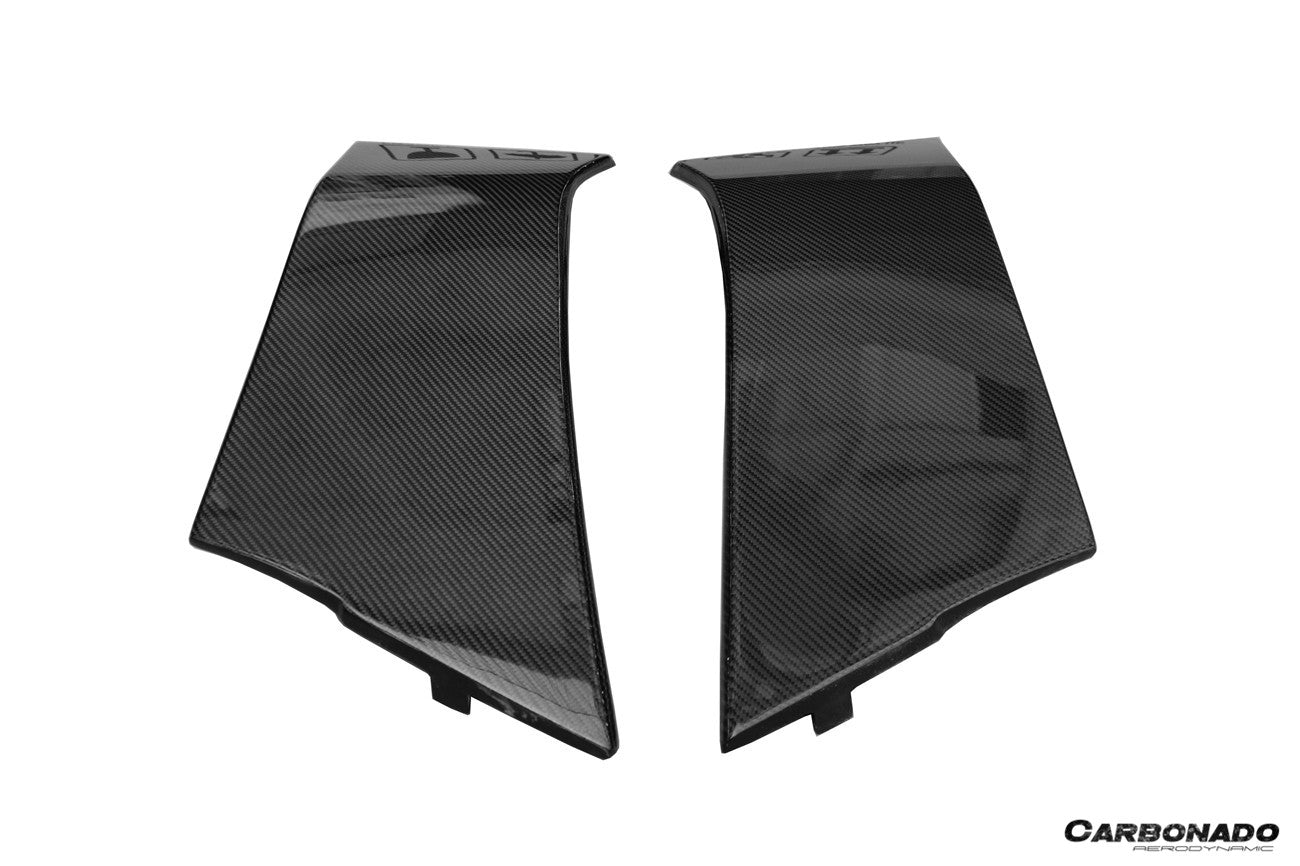 2011-2016 Lamborghini Aventador LP700 Coupe BKSS Style Carbon Fiber Quarter Panel Fender Vent Inside