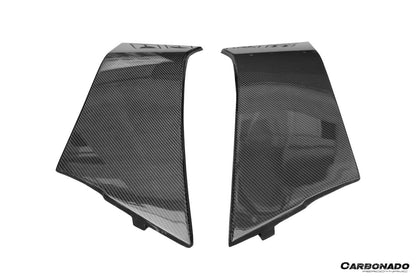 2011-2016 Lamborghini Aventador LP700 Coupe BKSS Style Carbon Fiber Quarter Panel Fender Vent Inside