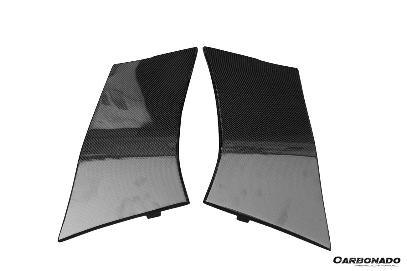 2011-2016 Lamborghini Aventador LP700 Coupe BKSS Style Carbon Fiber Quarter Panel Fender Vent Inside