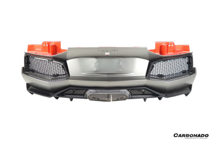 2011-2016 Lamborghini Aventador LP700 Coupe  Roadster Oem Style Carbon Fiber Rear Bumper Grille
