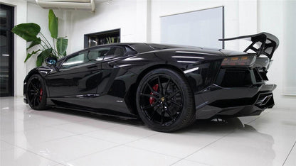 2011-2016 Lamborghini Aventador LP700 Coupe Roadster DC Style Carbon Fiber Side Skirts
