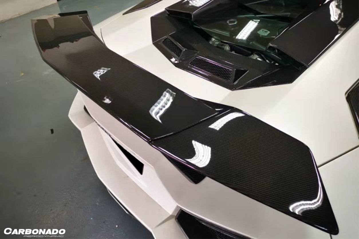 2011-2022 Lamborghini Aventador LP700 LP750 LP740 LP720 LP780 Coupe & Roadster VTC Style Trunk Spoiler