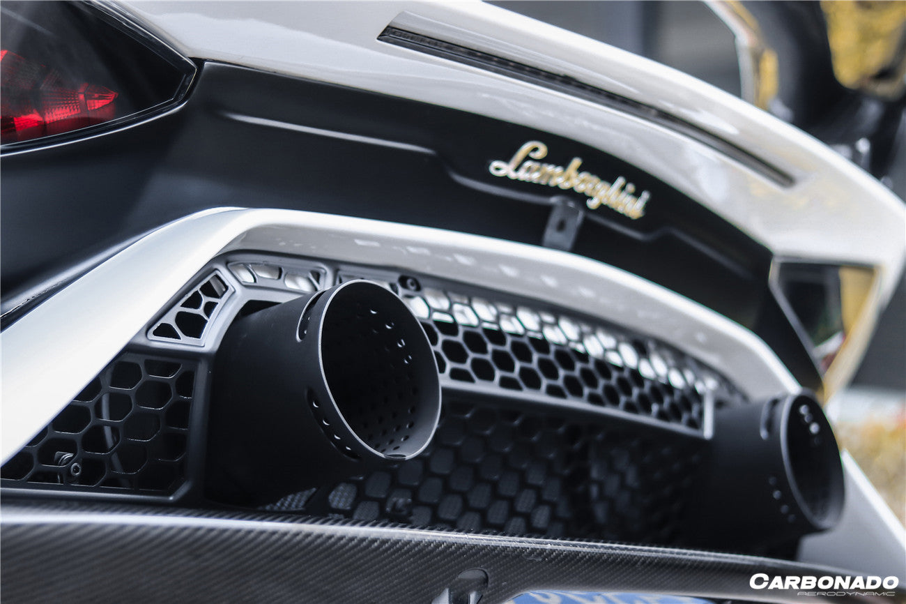 2011-2021 Lamborghini Aventador LP700 LP740 LP750 SVJ Coupe & Roadster SVJ Style Part DRY Carbon Fiber Aero Full Kit