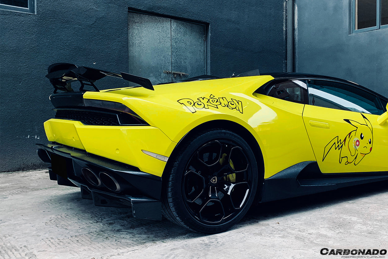 2015-2020 Lamborghini Huracan LP610 DC Style Rear Diffuser