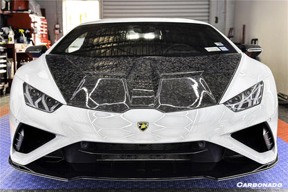 2015-2025 Lamborghini Huracan LP610  LP580  Evo  Tecnica VRS Style Carbon Fiber Hood