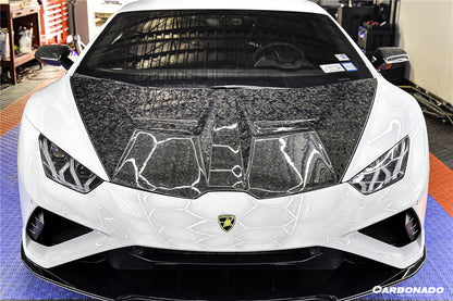 2015-2025 Lamborghini Huracan LP610  LP580  Evo  Tecnica VRS Style Carbon Fiber Hood