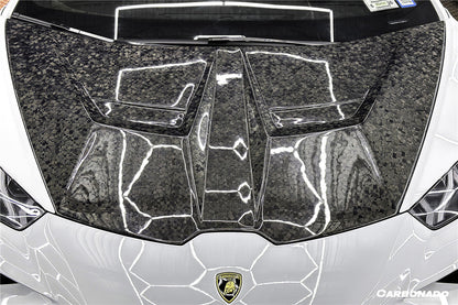 2015-2025 Lamborghini Huracan LP610  LP580  Evo  Tecnica VRS Style Carbon Fiber Hood