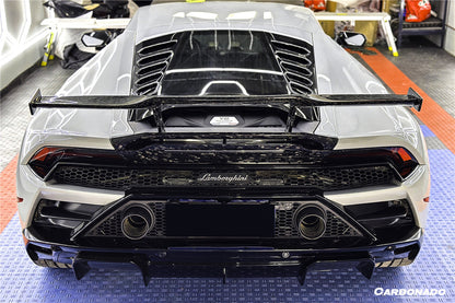 2015-2025 Lamborghini Huracan LP610  LP580  EVO  Tecnica OD Style Carbon Fiber Spoiler