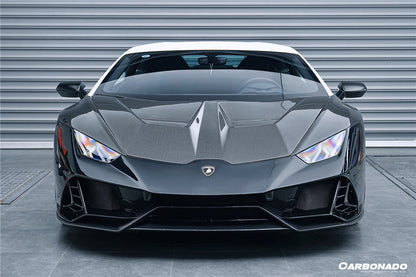 2015-2025 Lamborghini Huracan LP610  LP580  Evo  Tecnica VRS Style Carbon Fiber Hood