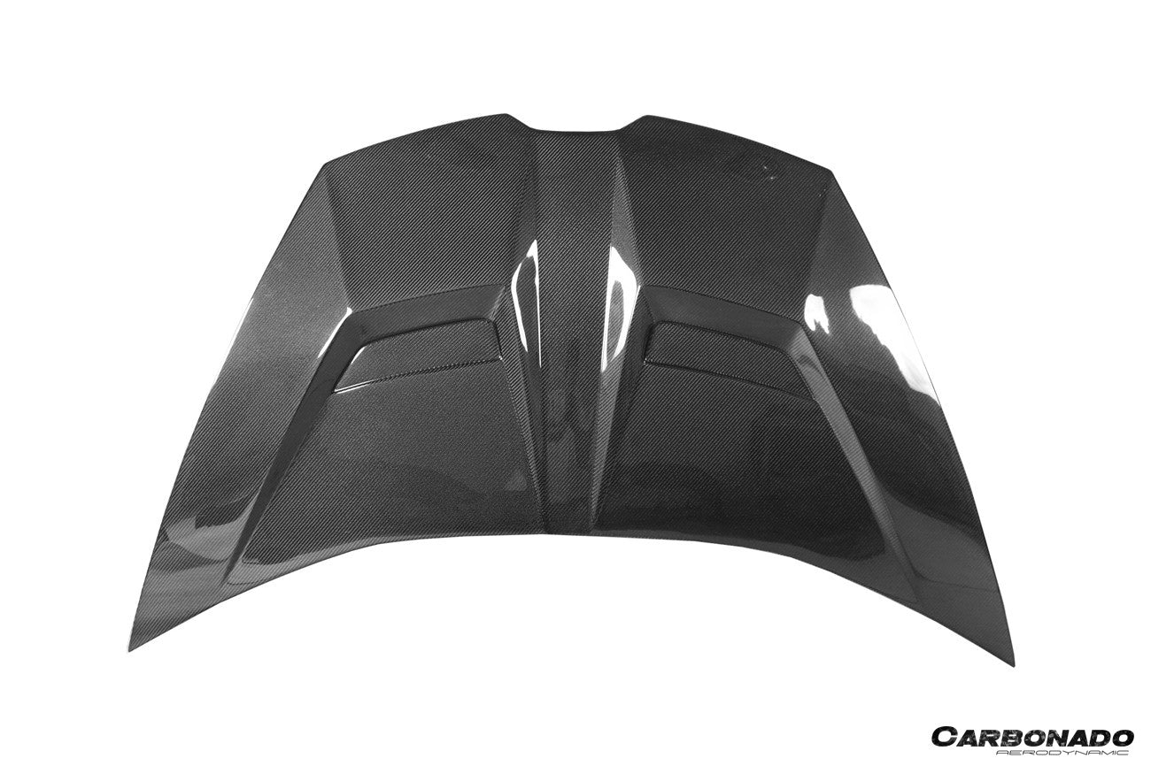 2015-2025 Lamborghini Huracan LP610  LP580  Evo  Tecnica VRS Style Carbon Fiber Hood