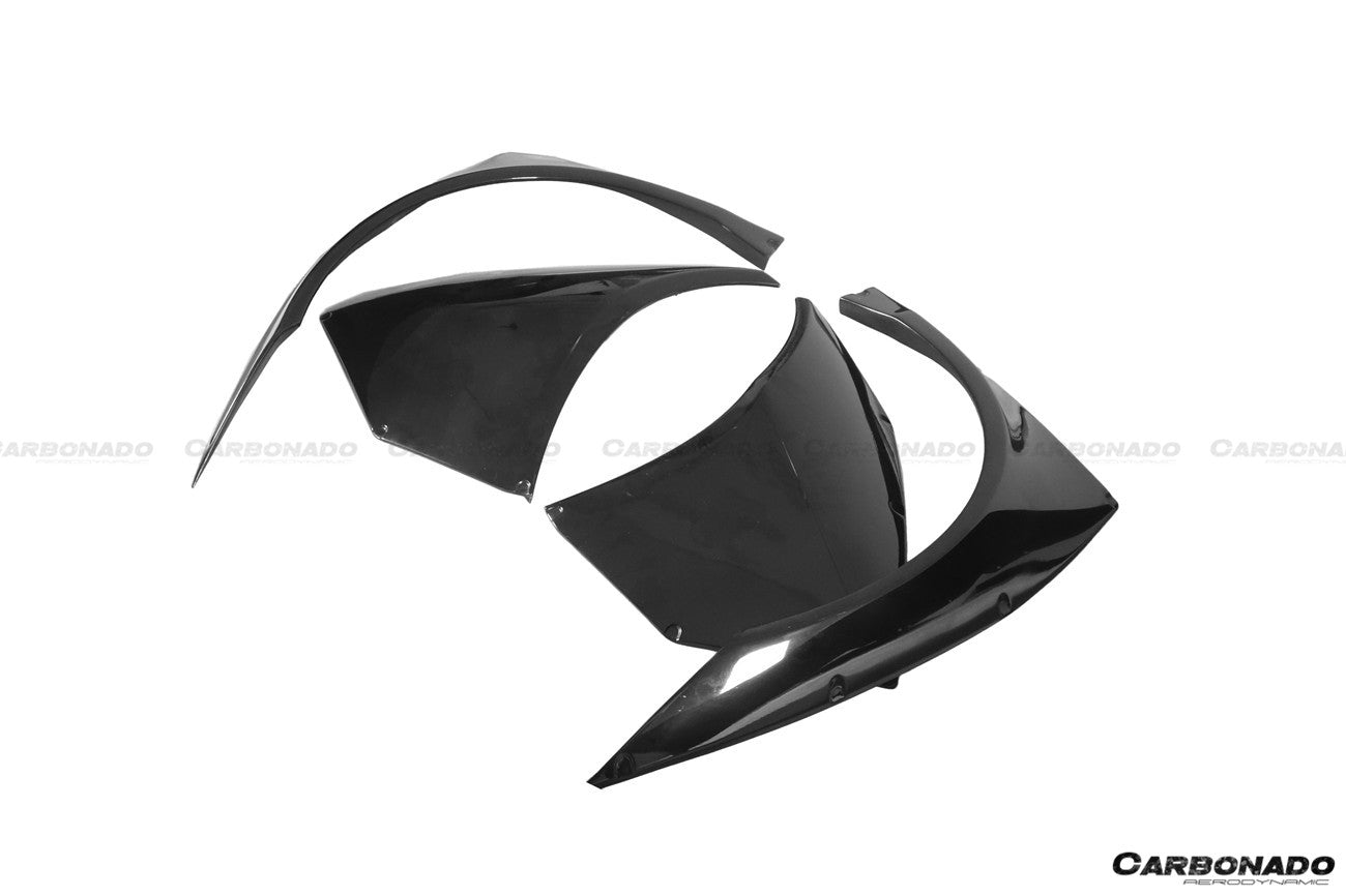 2015-2020 Lamborghini Huracan LP610 LP580 DE Style Wide Fender Flares