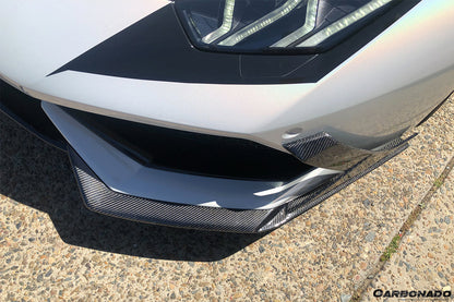 2015-2020 Lamborghini Huracan LP610 MD Style Carbon Fiber Front Lip
