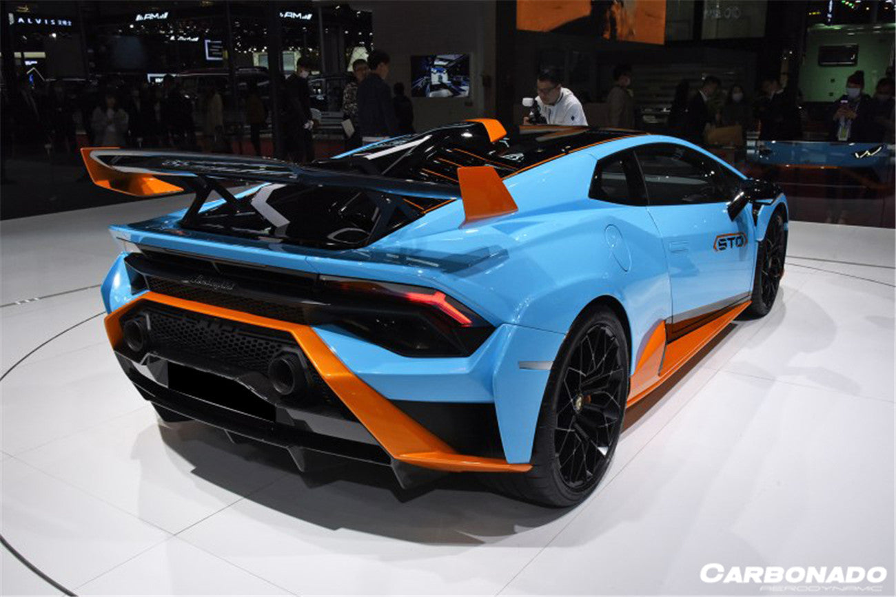2021-UP Lamborghini Huracan STO Dry Carbon Fiber Rear Diffuser