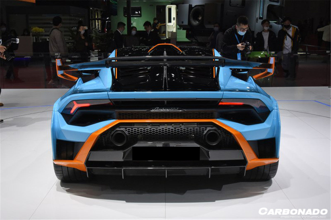 2021-UP Lamborghini Huracan STO Dry Carbon Fiber Rear Diffuser
