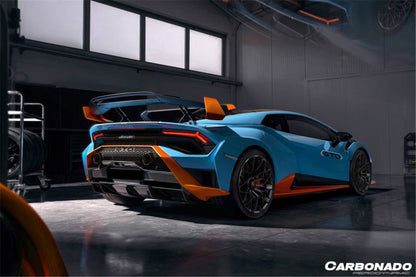 2021-UP Lamborghini Huracan STO Dry Carbon Fiber Rear Diffuser