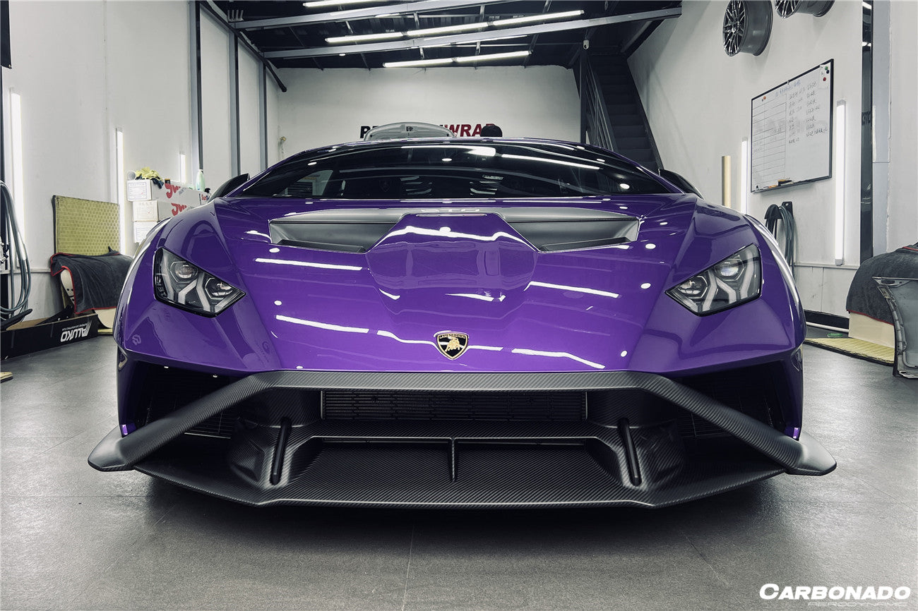 2021-UP Lamborghini Huracan STO Dry Carbon Fiber Down-Front Lip