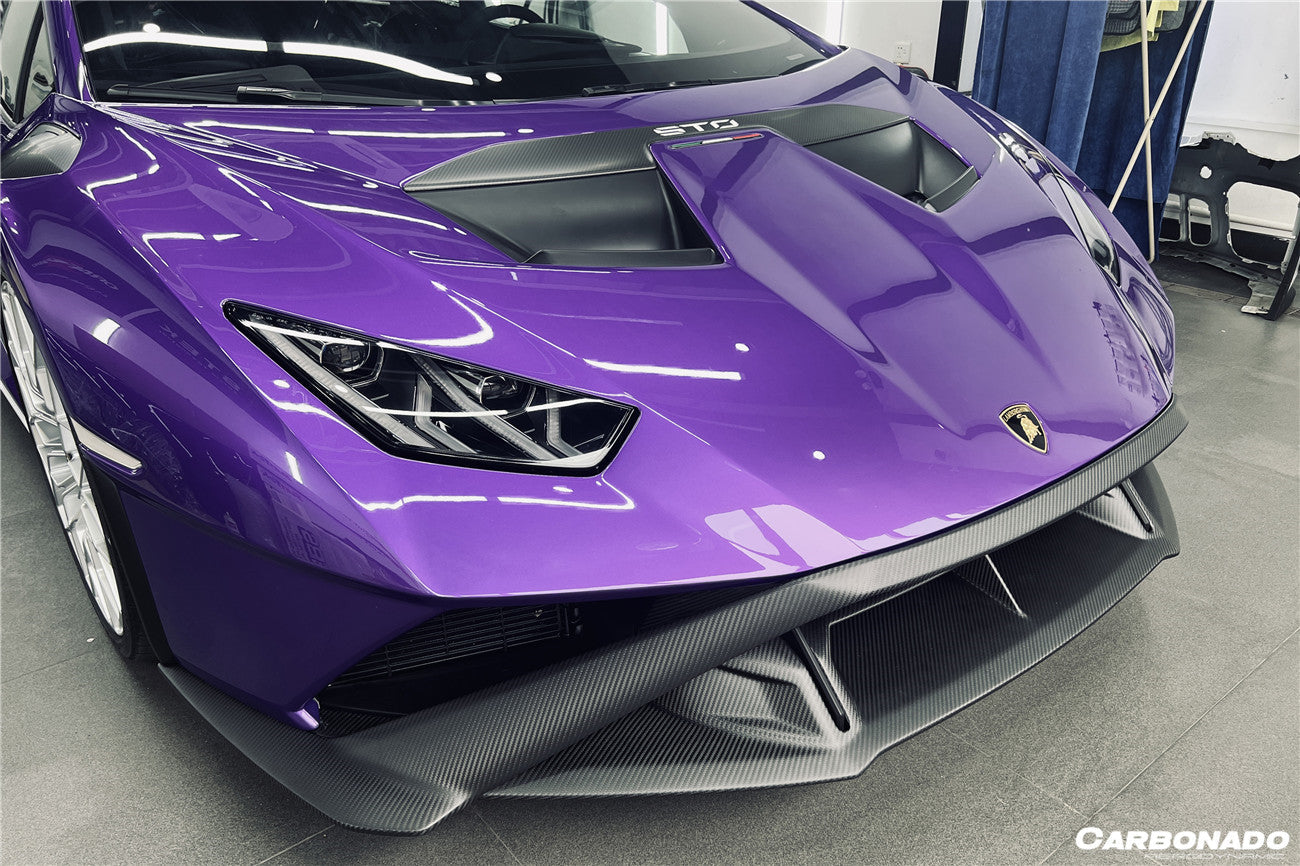 2021-UP Lamborghini Huracan STO Dry Carbon Fiber Down-Front Lip
