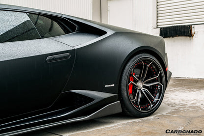 2015-2019 Lamborghini Huracan LP610 LP580 AYP Style Carbon Fiber Side Skirts Under Board