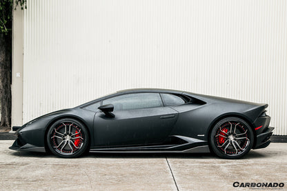 2015-2019 Lamborghini Huracan LP610 LP580 AYP Style Carbon Fiber Side Skirts Under Board
