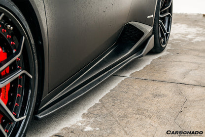 2015-2019 Lamborghini Huracan LP610 LP580 AYP Style Carbon Fiber Side Skirts Under Board