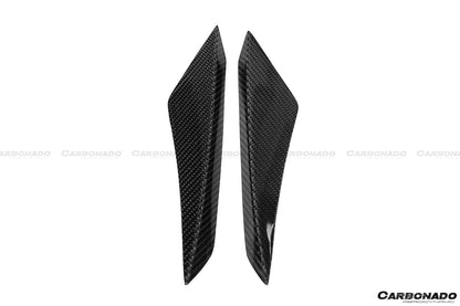 2015-2020 Lamborghini Huracan LP610 RZS Style Front Bumper Carbon Fiber Canard