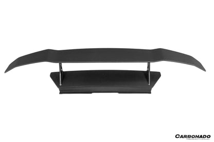 2015-2025 Lamborghini Huracan LP610 & LP580 & EVO & Tecnica VRS Style Carbon Fiber Trunk Spoiler Wing with Base
