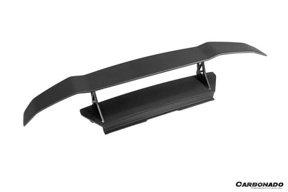 2015-2025 Lamborghini Huracan LP610 & LP580 & EVO & Tecnica VRS Style Carbon Fiber Trunk Spoiler Wing with Base