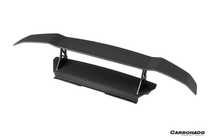 2015-2025 Lamborghini Huracan LP610 & LP580 & EVO & Tecnica VRS Style Carbon Fiber Trunk Spoiler Wing with Base