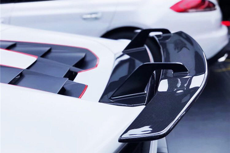 2015-2020 Lamborghini Huracan LP610 LP580 VRS-II Style Carbon Fiber Trunk Spoiler Wing