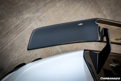 2015-2020 Lamborghini Huracan LP610 LP580 VRS-II Style Carbon Fiber Trunk Spoiler Wing