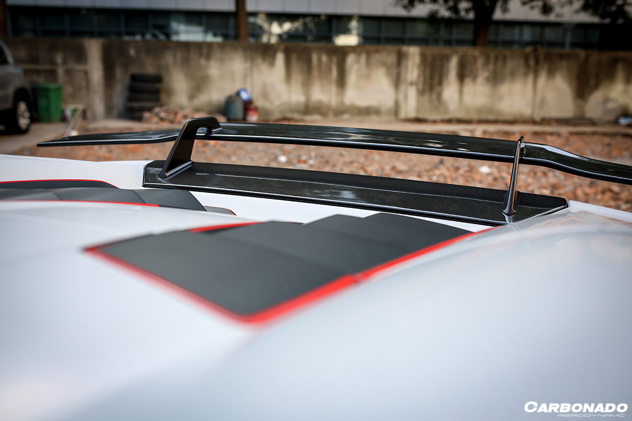 2015-2020 Lamborghini Huracan LP610 LP580 VRS-II Style Carbon Fiber Trunk Spoiler Wing
