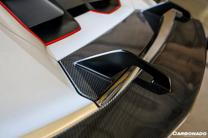 2015-2020 Lamborghini Huracan LP610 LP580 VRS-II Style Carbon Fiber Trunk Spoiler Wing