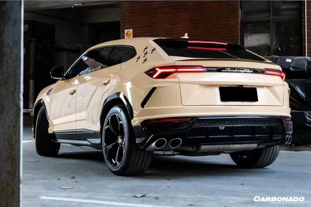 2023-2025 Lamborghini Urus S Performante OEM Dry Style Carbon Fiber Rear Diffuser Lip - Carbonado