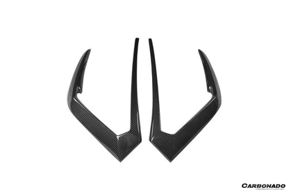 2018-2022 Lamborghini URUS TC Style Dry Carbon Fiber Rear Bumper Vents